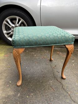 Small Green Bench
