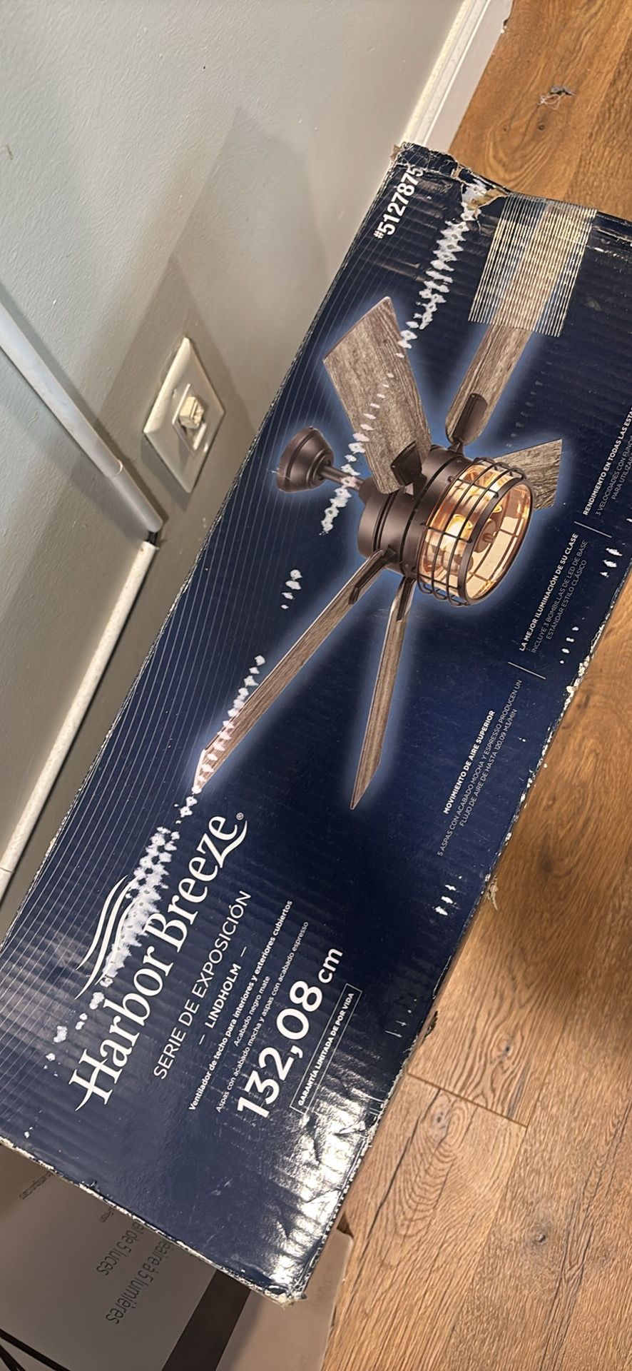 HARBOR BREEZE 52 Inch REMOTE FAN