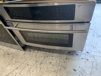 30” built in microwave/ oven in stainless steel
