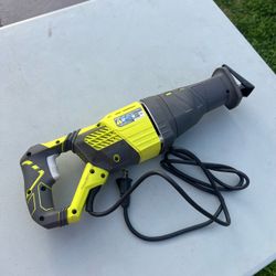 Ryobi Corded Reciprocating Saw