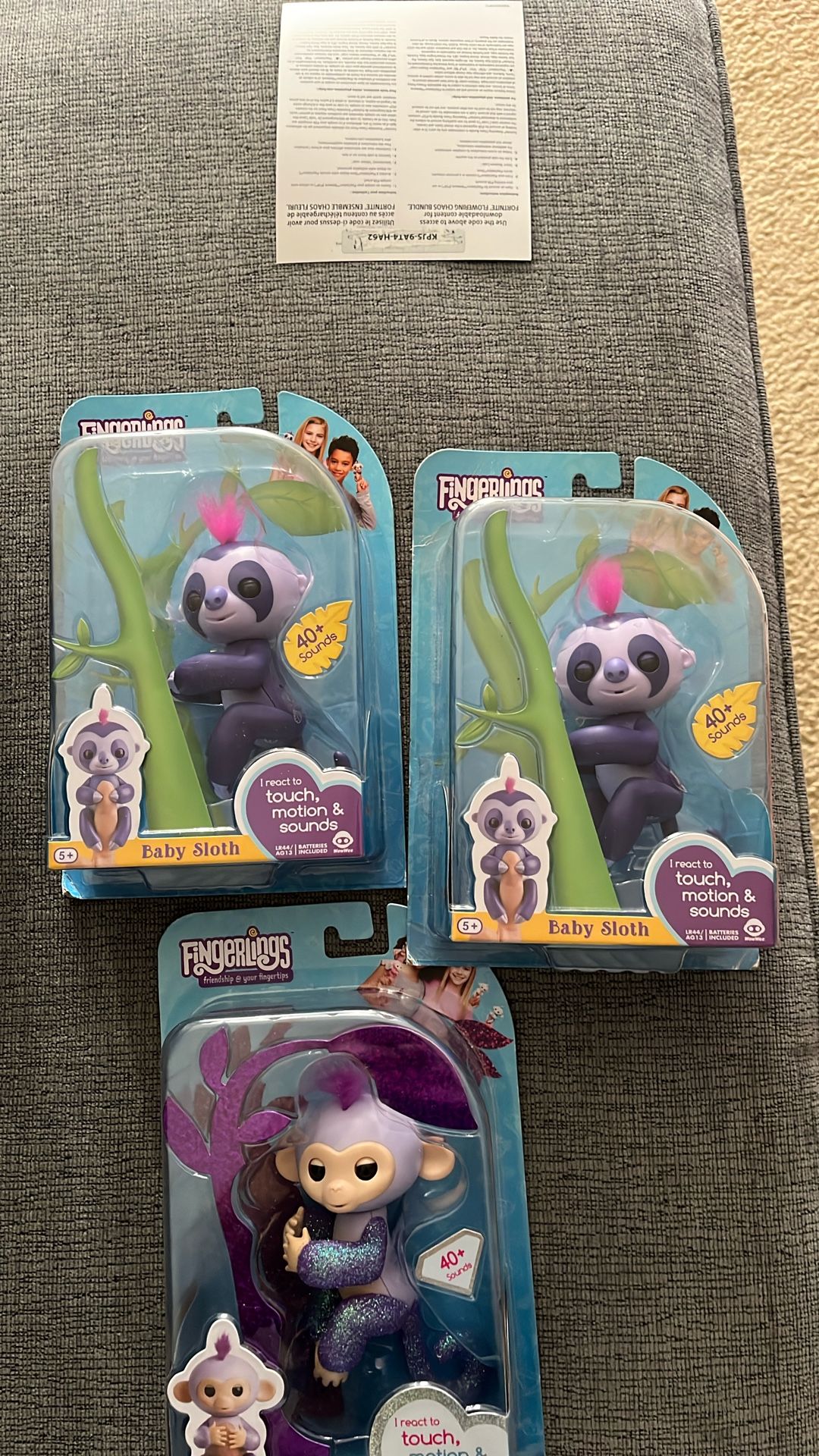 Fingerlings Brand New 