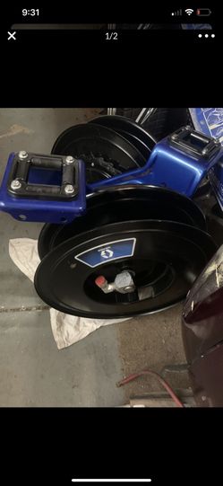 Graco 1/2 inch 50 ft air/oil reel