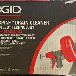 Ridgid Drain Cleaner 