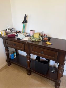 Ashely furniture console table