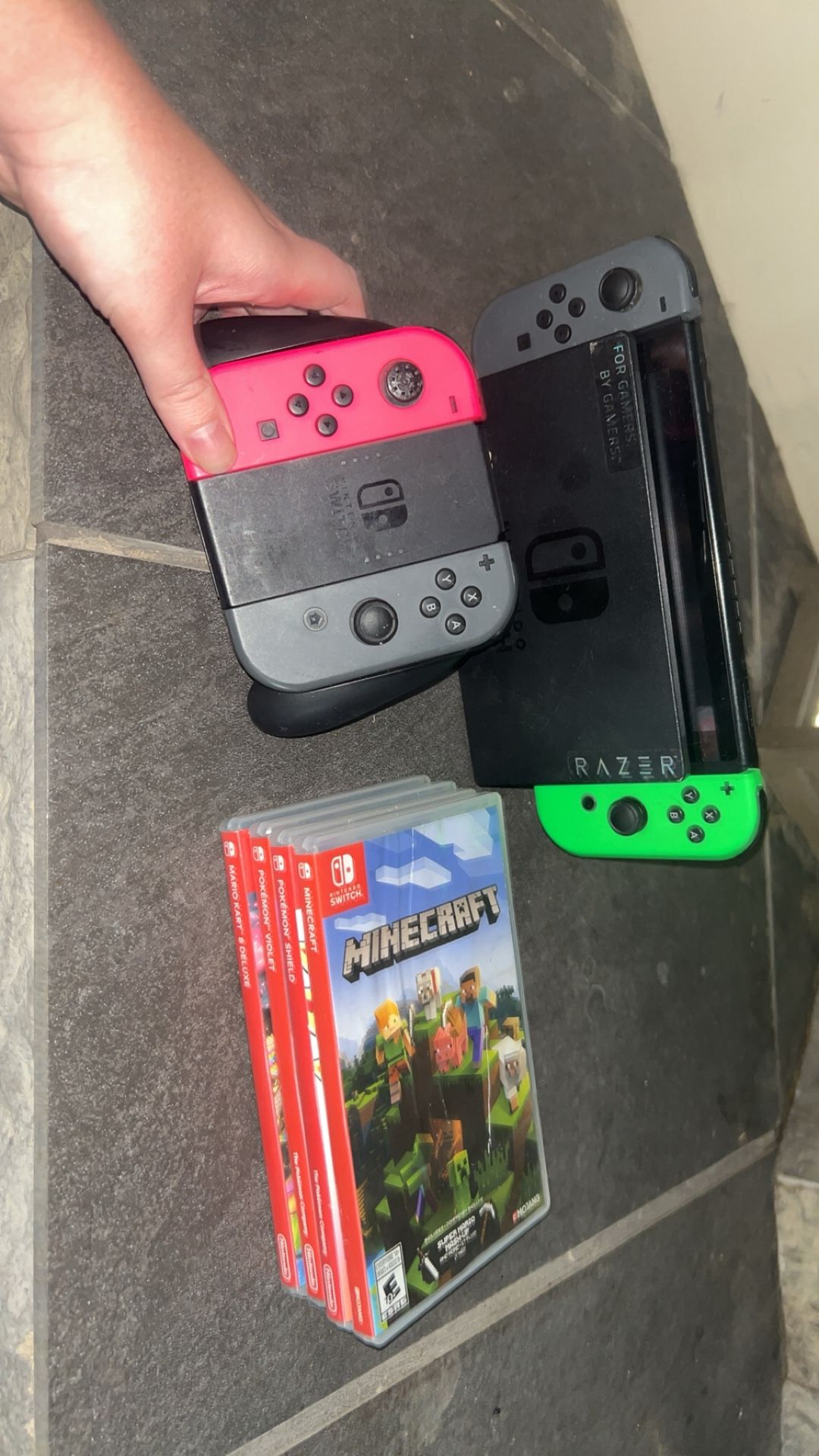 Switch with Dock and Games