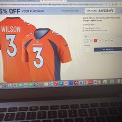 Brand New Nike Russell Wilson Jersey, XXL