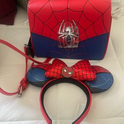 Marvel Spider-Man, Crossbody bag and ear set
