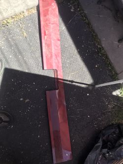 Cadillac back door molding