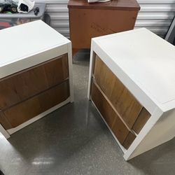 Mid Century modern night stands, side tables