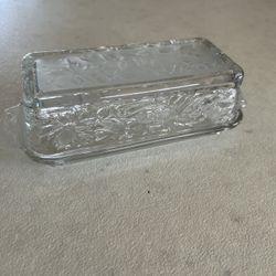 Covered Butter Dish-Fantasia By Princess House