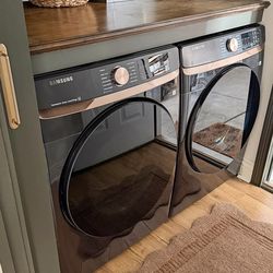 Beautiful Samsung Steam Washer & Dryer