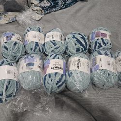 11 Skeins Of Bernat Blanket Extra