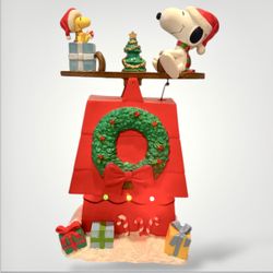 Vintage Snoopy Peanuts Woodstock Musical Kurt Adler With Box