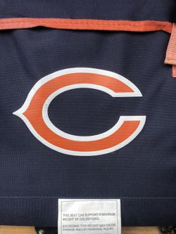 Pair of Chicago Bears portable bleacher chairs