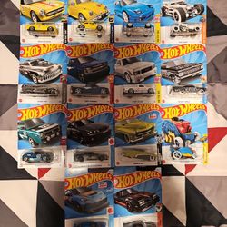 Hotwheels Mainlines Mix Of 14