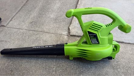 Portland 3-in-1 Electric Leaf Blower / Vacuum / Mulcher