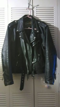 Men's Leather Motorcycle Jacket