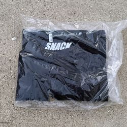 Supreme x Snack Burning Money Skateboarding Black T-Shirt Size XL NIB