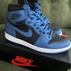 Air Jordan 1 Dark Marine Blue Size 11