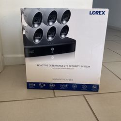 Lorex 4K Active Security system