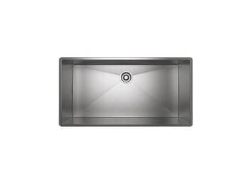 Forze Single Bowl Stainless Steel Kitchen Sink - Brushed Stainless Steel