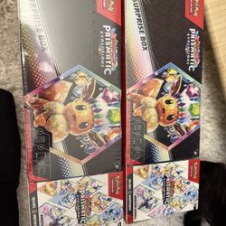 Sam’s Club Pokémon Prismatic Evolutions Surprise Box & Booster Bundle SEALED