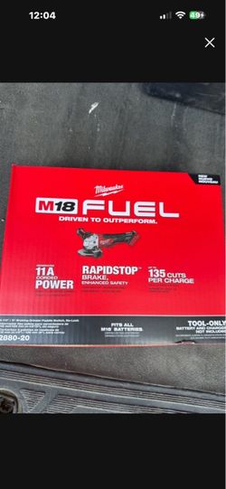 Milwaukee fuel grinder