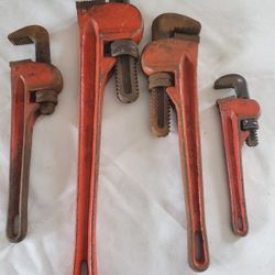 Pipe Wrench Set Of 4