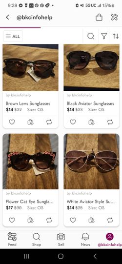 All SUNGLASSES FOR 25