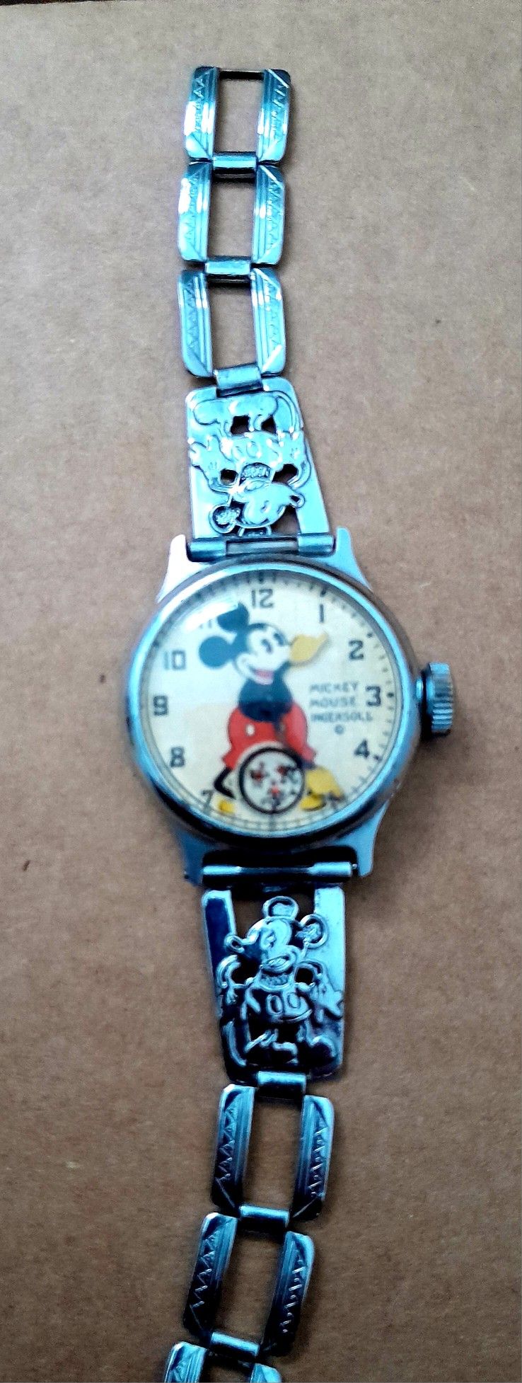 Original Mickey Mouse Wrist Watch Band Original As Well