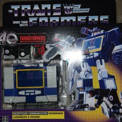 Transformers G1 Soundwave With Laserbeak And Ravage