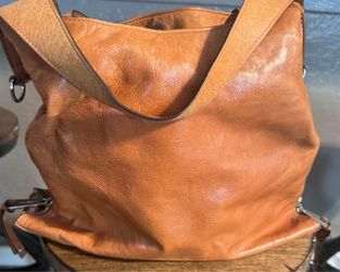 Michael Kors Tan Leather Hobo Shoulder Bag