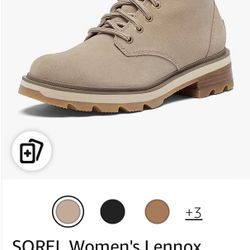 Brand New SOREL Women's Lennox Lace Waterproof Boots 