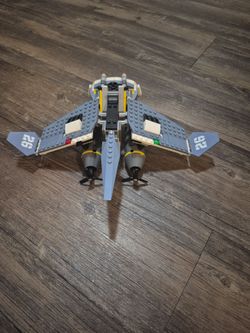 Detailed Lego plane