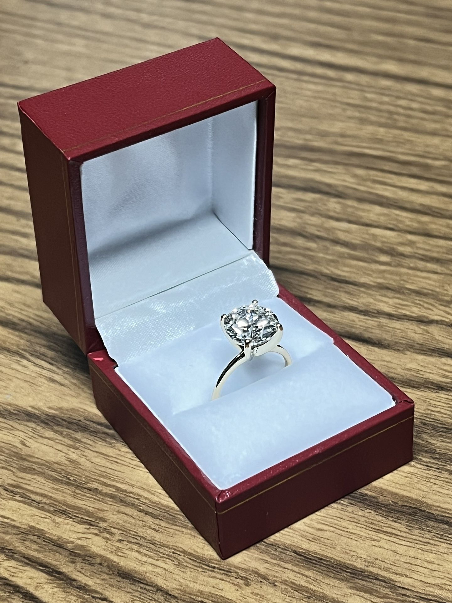 5ct Solitaire Engagement 14k Ring