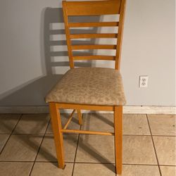 All 3 Wooden BAR Stools 