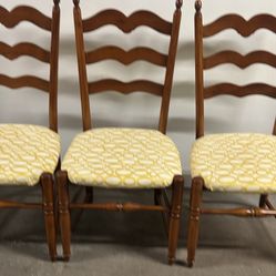 Like New Three Dining Chairs
