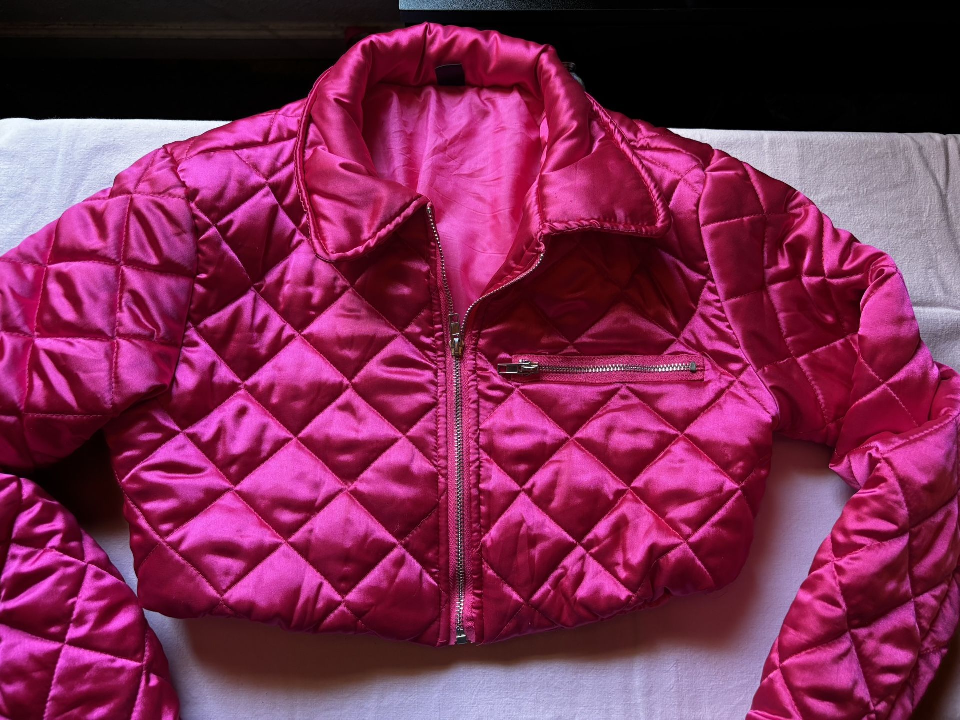 Hot Pink Mini Jacket