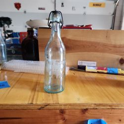 Karl Hutter New York Glass Bottle