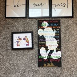 Disney Art For House