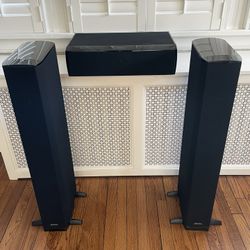 Definitive Technology Tower Speakers Plus Center Channel
