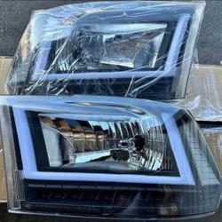 11-18 Ram LED DRL Headlights Luces Micas Calaveras Faros Faroles Focos 19-24 Ram