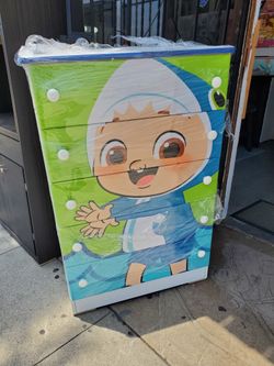 New Cartoon Kids Children Drawer Dresser Chest Available In Other Characters 