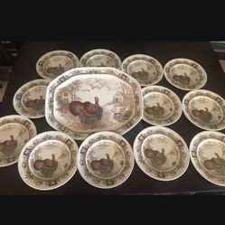 Dinner Plates And Platter