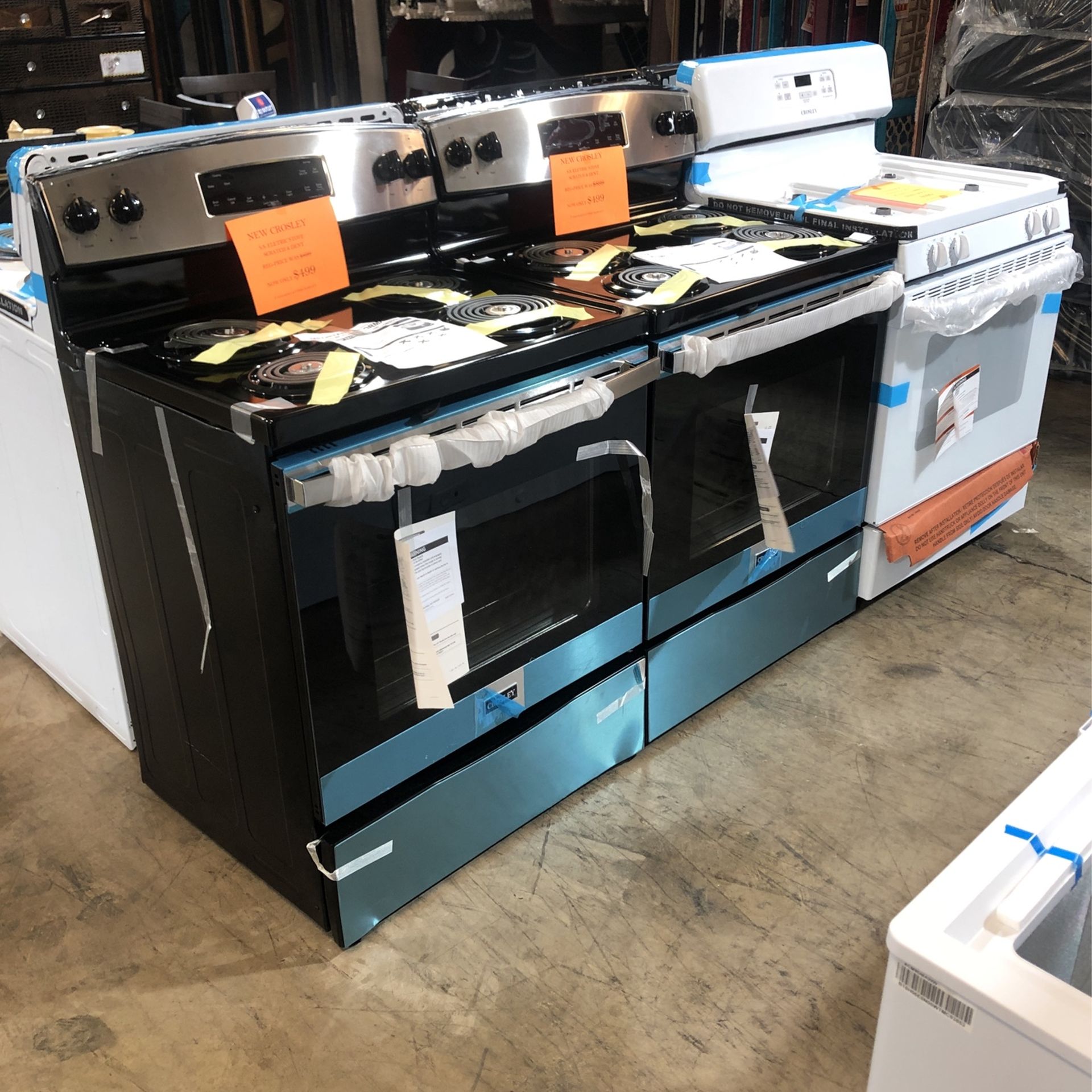 New Stainless Steel Electric Stove 