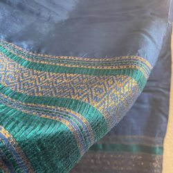 Stunning Silk Shawl Scarf 
