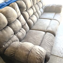 Love Seat and Recliner