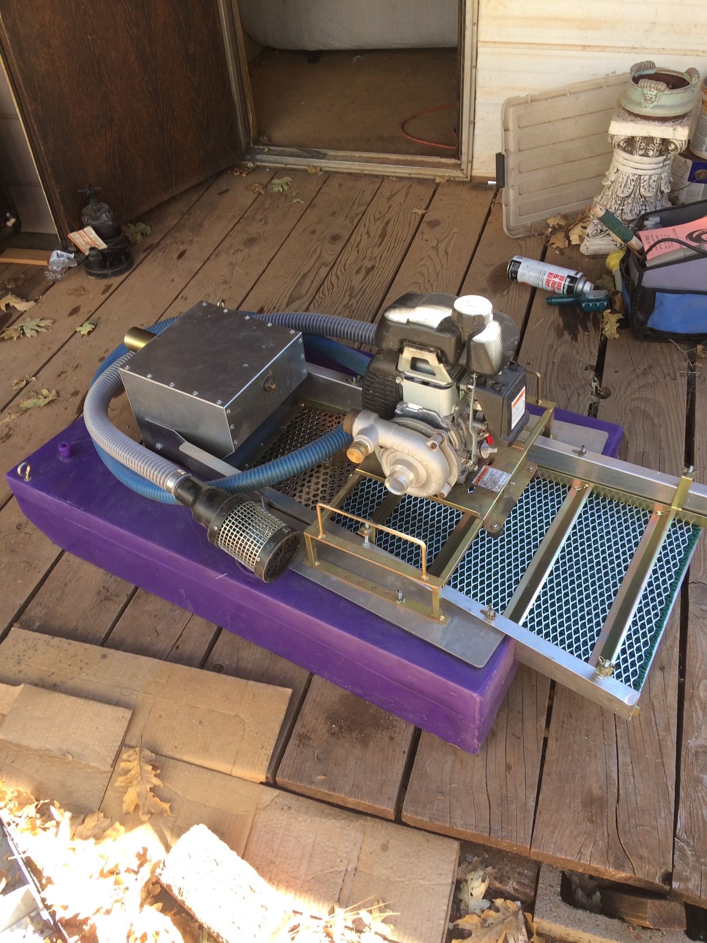 Gold Buddy 2” backpack dredge