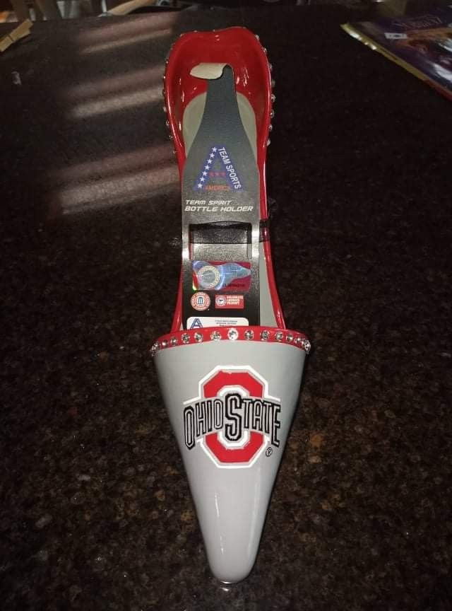 Ohio State Wine Bottle Holder
