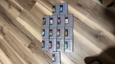 Super Nintendo (SNES) games